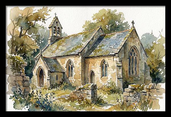 Charming Chapel Surrounded By Nature