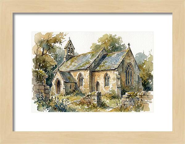 Charming Chapel Surrounded By Nature