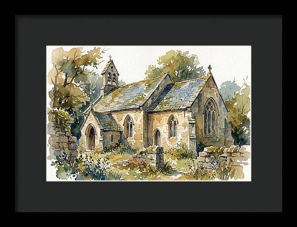 Charming Chapel Surrounded By Nature