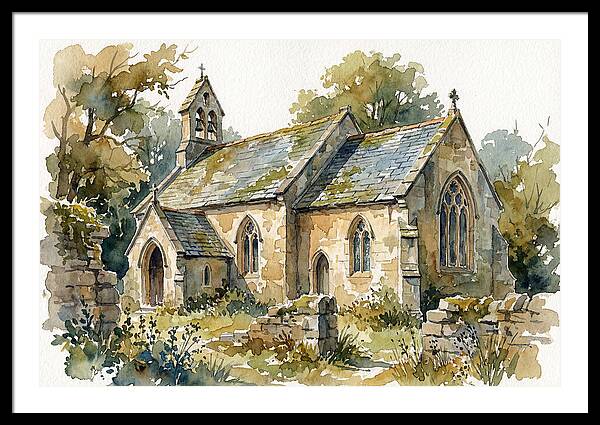 Charming Chapel Surrounded By Nature