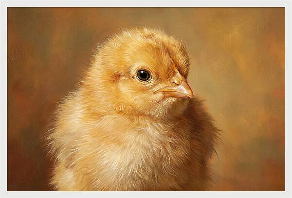 Charming Chick Portrait