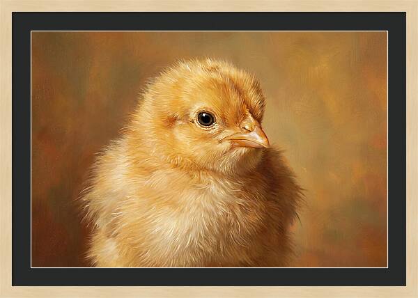 Charming Chick Portrait