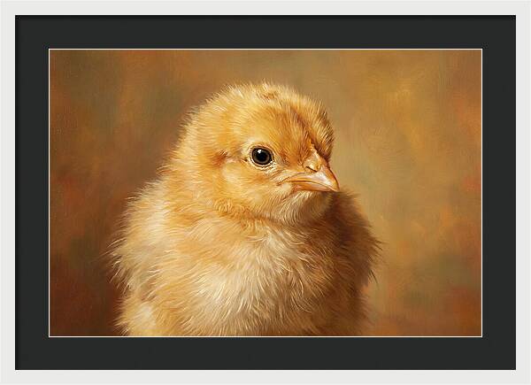 Charming Chick Portrait
