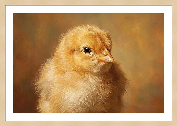 Charming Chick Portrait