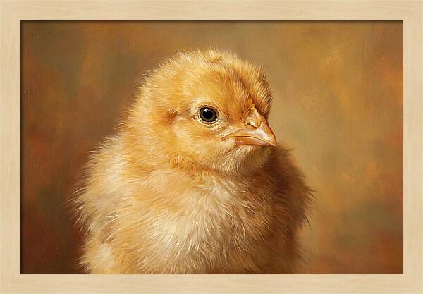 Charming Chick Portrait