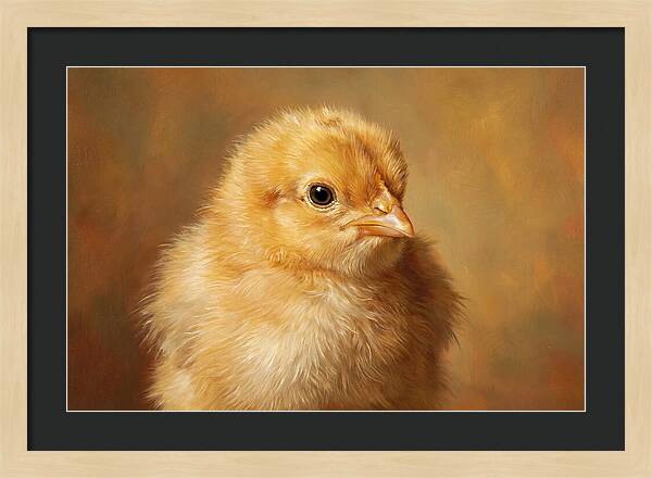 Charming Chick Portrait