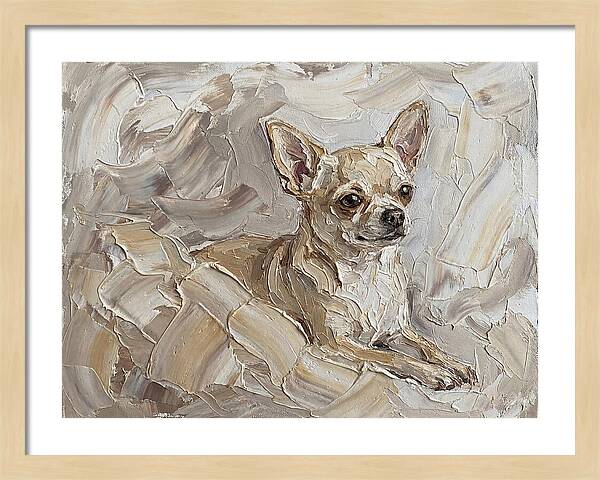 Charming Chihuahua In Soft Tones