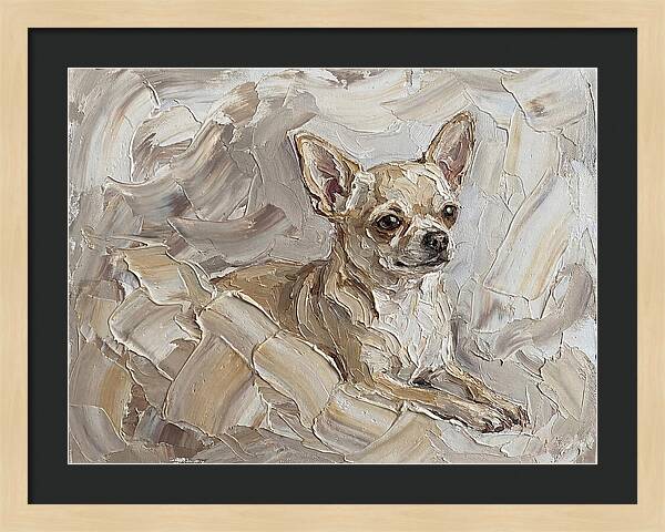 Charming Chihuahua In Soft Tones