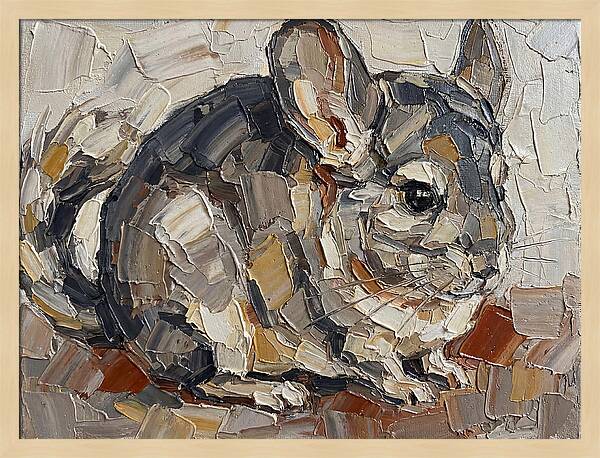 Charming Chinchilla Portrait