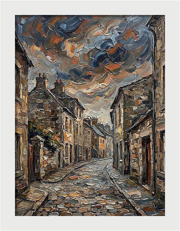 Charming Cobblestone Lane
