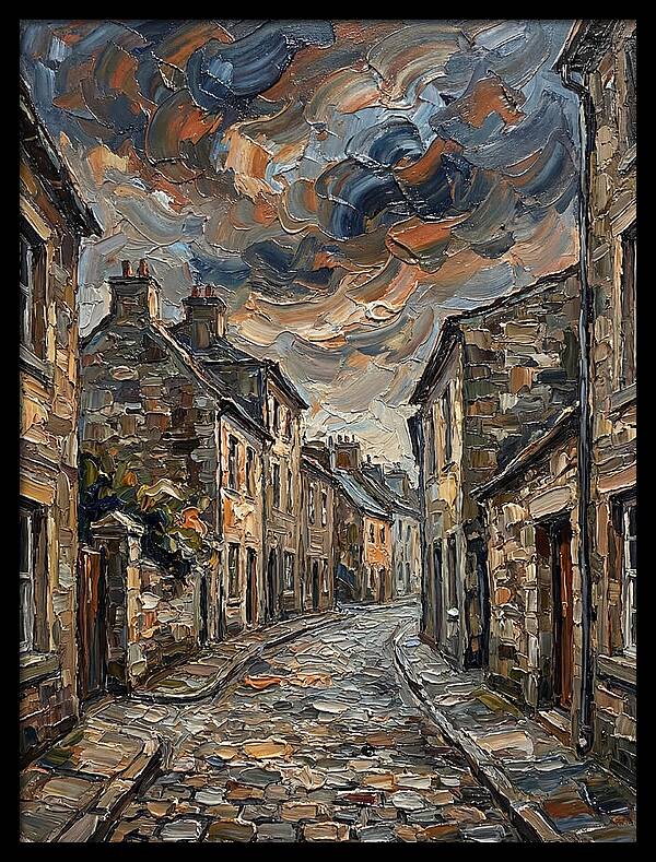 Charming Cobblestone Lane