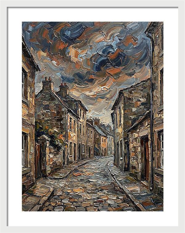 Charming Cobblestone Lane