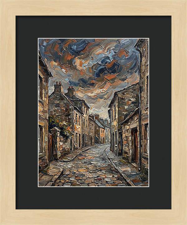 Charming Cobblestone Lane