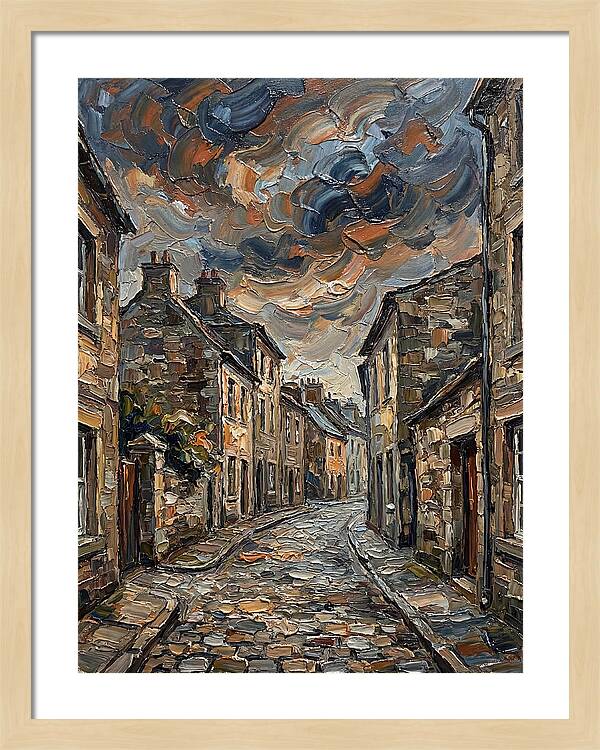 Charming Cobblestone Lane