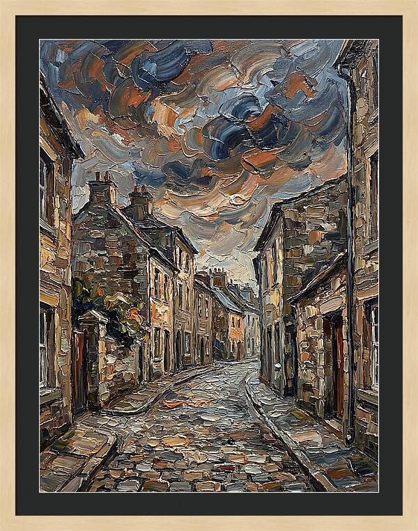 Charming Cobblestone Lane