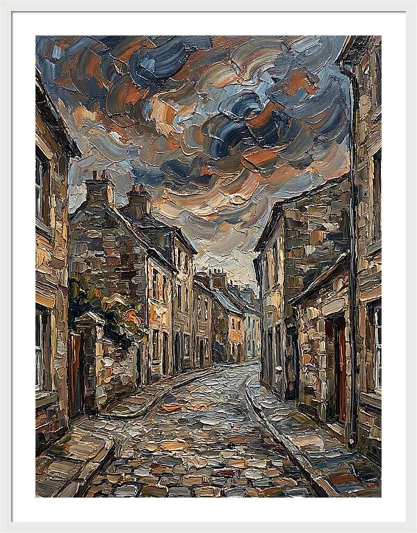 Charming Cobblestone Lane