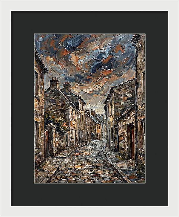 Charming Cobblestone Lane
