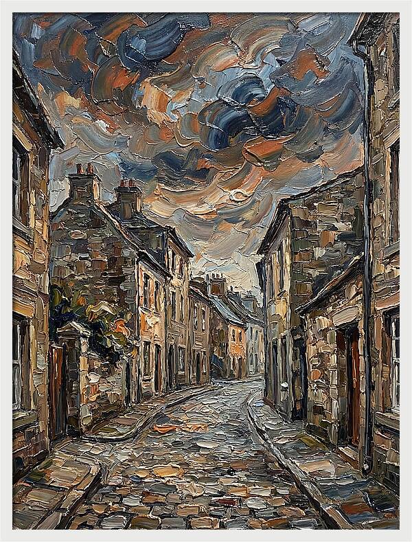 Charming Cobblestone Lane