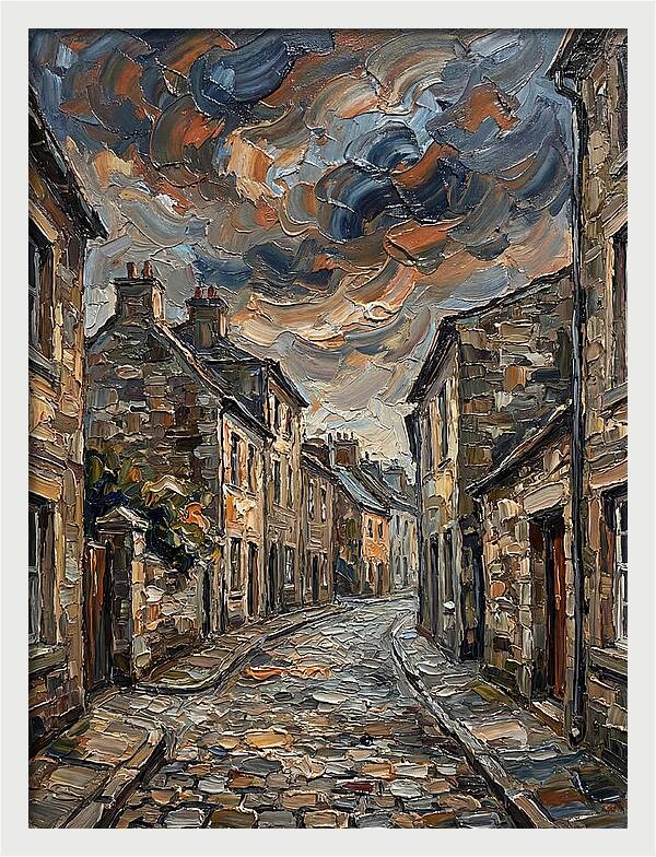 Charming Cobblestone Lane