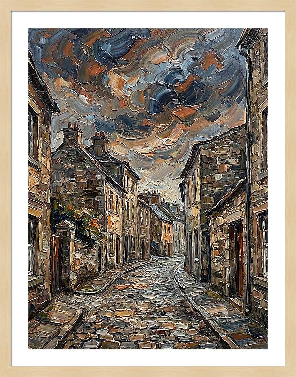 Charming Cobblestone Lane