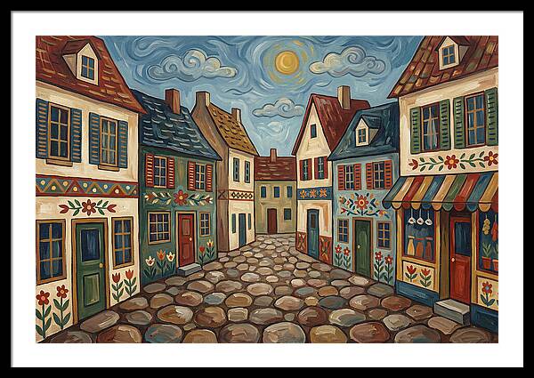 Charming Cobblestone Village