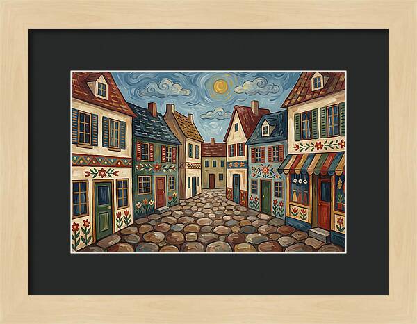 Charming Cobblestone Village