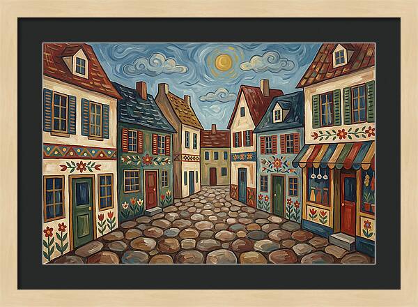 Charming Cobblestone Village