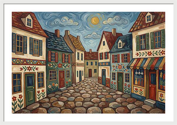 Charming Cobblestone Village
