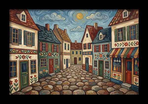 Charming Cobblestone Village