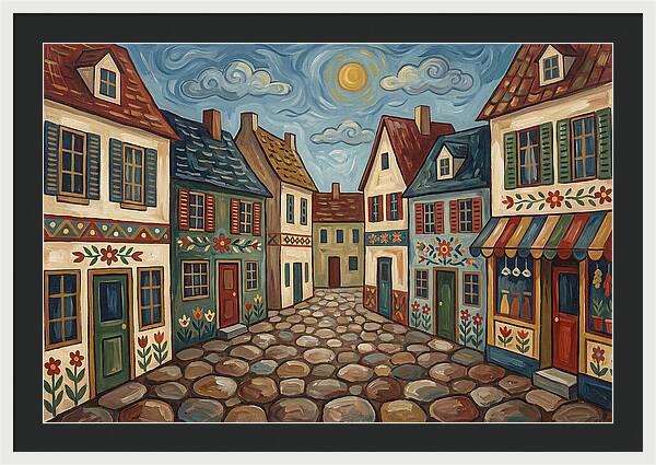Charming Cobblestone Village