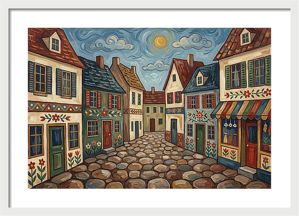 Charming Cobblestone Village