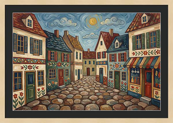 Charming Cobblestone Village