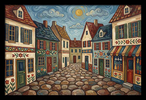 Charming Cobblestone Village
