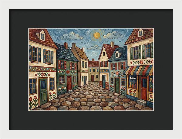 Charming Cobblestone Village