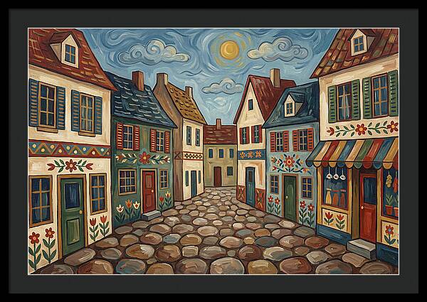 Charming Cobblestone Village