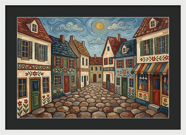 Charming Cobblestone Village