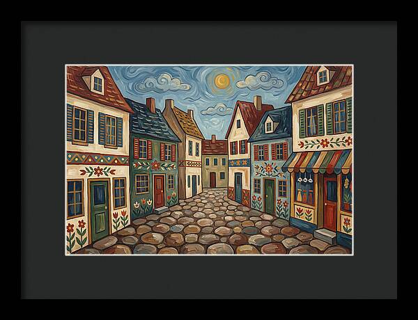 Charming Cobblestone Village