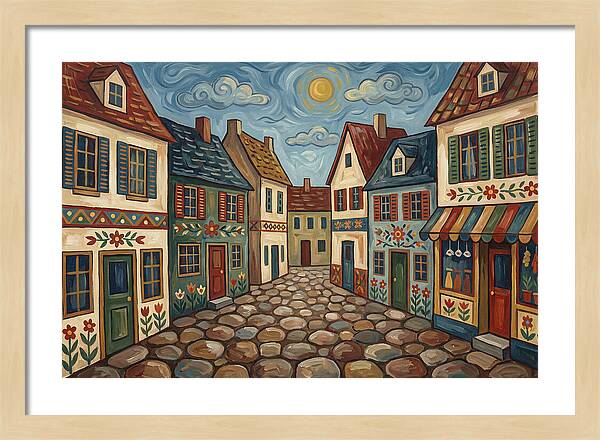 Charming Cobblestone Village