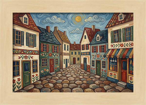 Charming Cobblestone Village