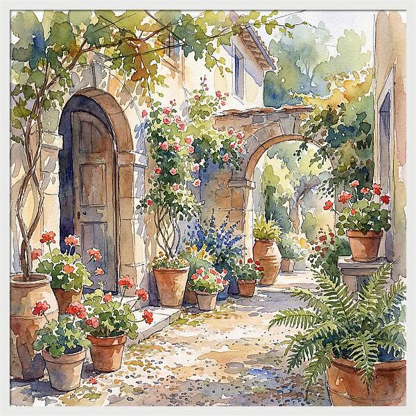 Charming Courtyard Oasis