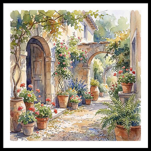 Charming Courtyard Oasis