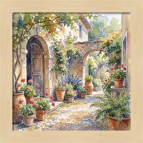 Charming Courtyard Oasis