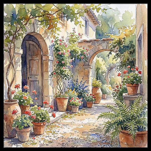 Charming Courtyard Oasis