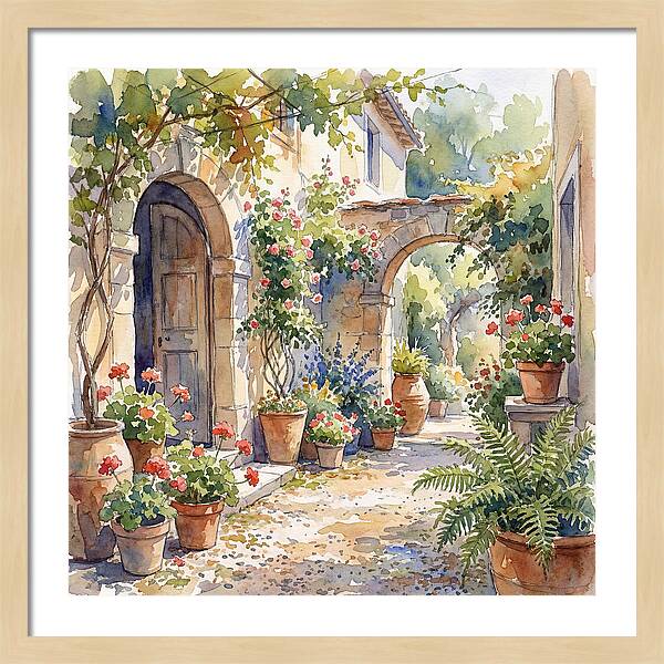 Charming Courtyard Oasis