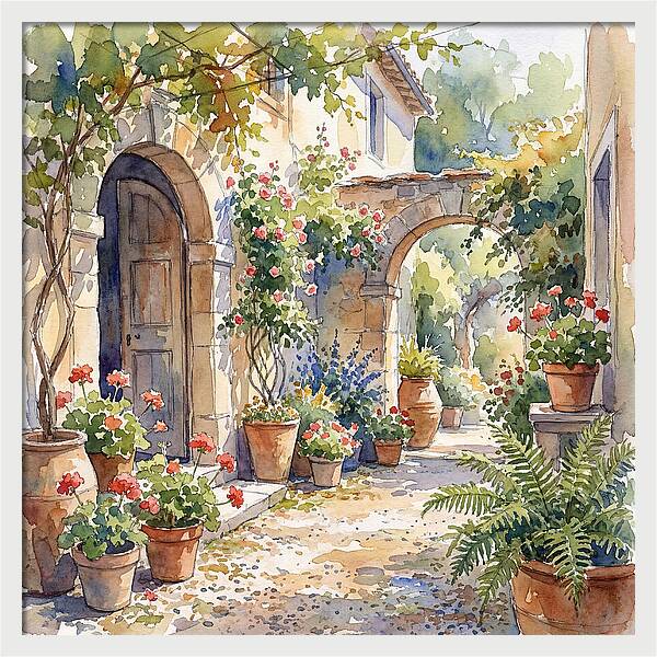 Charming Courtyard Oasis