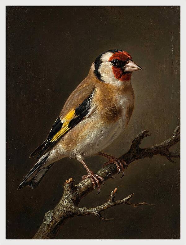 Charming Finch On A Limb