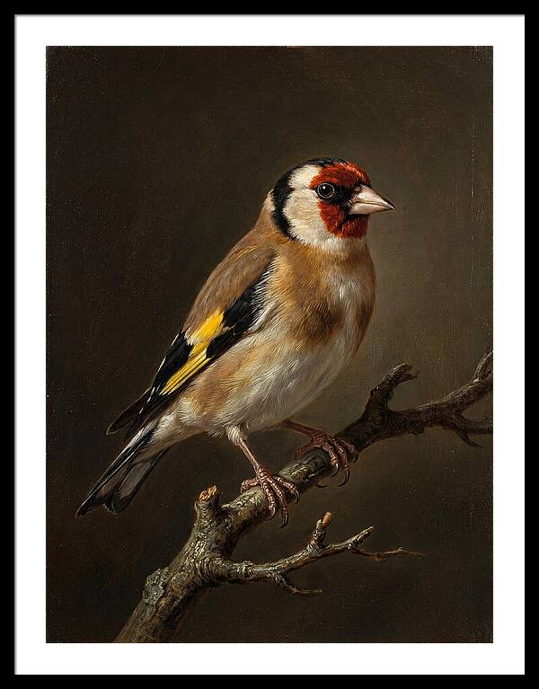 Charming Finch On A Limb