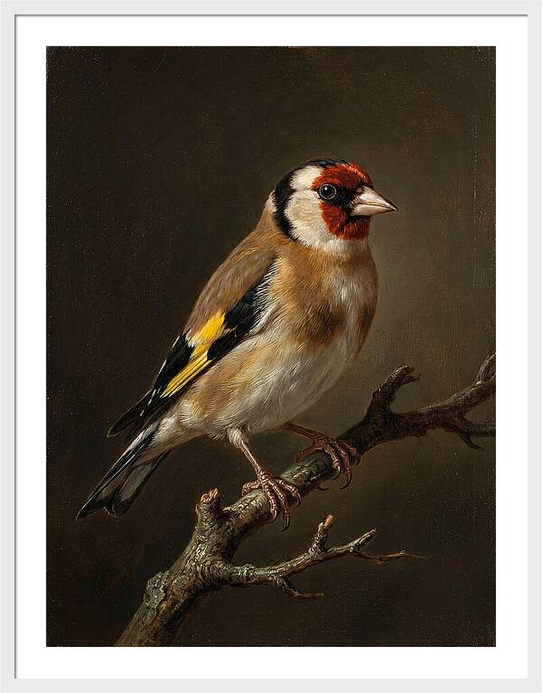 Charming Finch On A Limb
