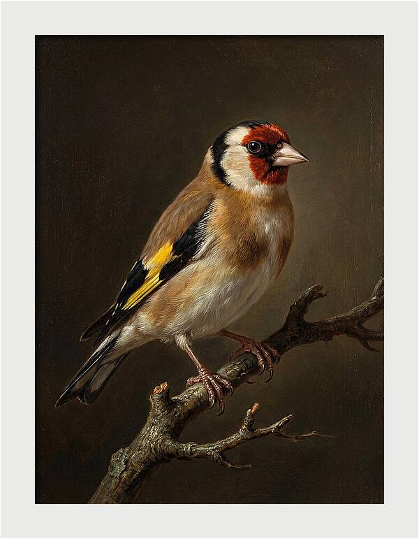 Charming Finch On A Limb