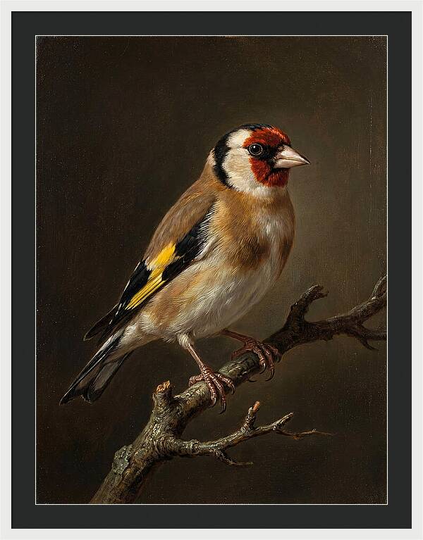 Charming Finch On A Limb